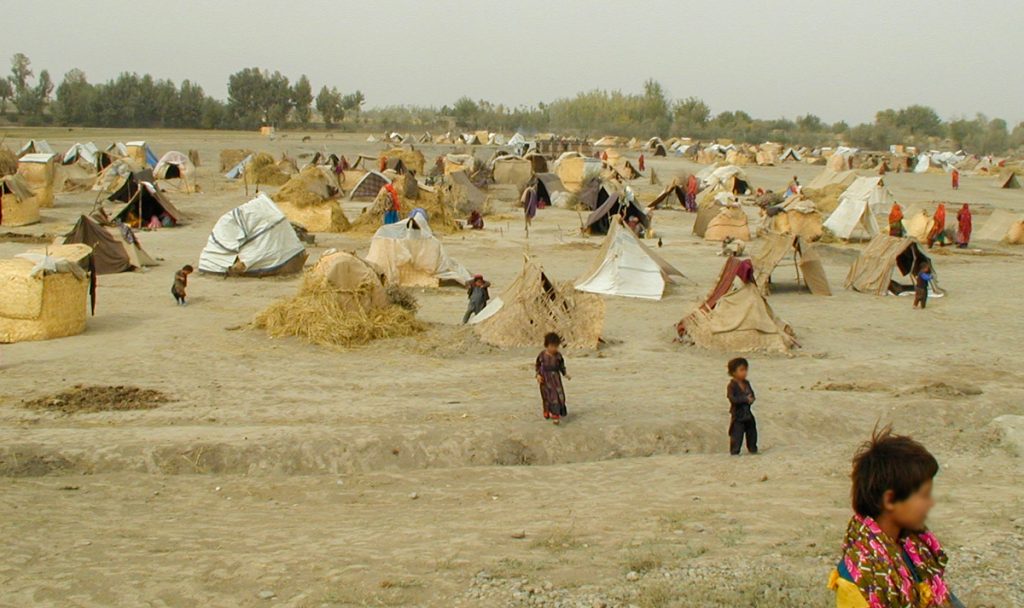 DP Camp in Afghanistan - October 2001