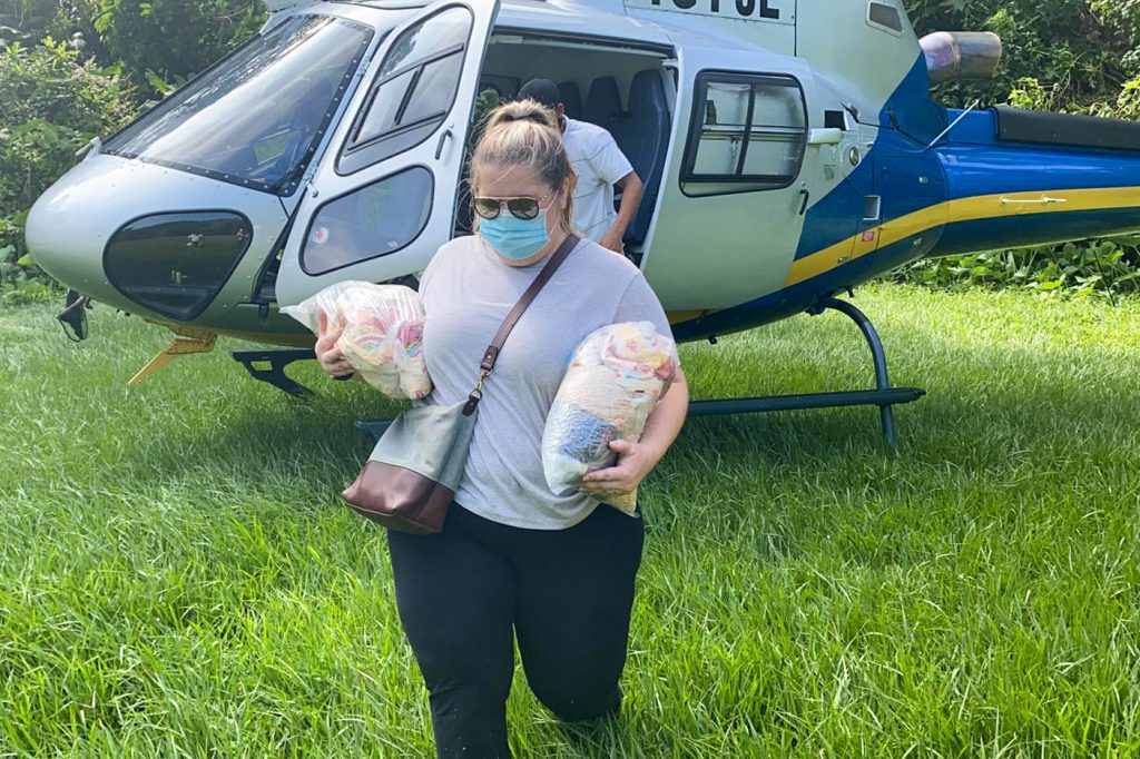 Hope of life delivering food to village in Guatemala after Hurricana Eta