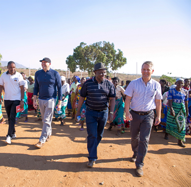 Cross International meeting local partners in Malawi