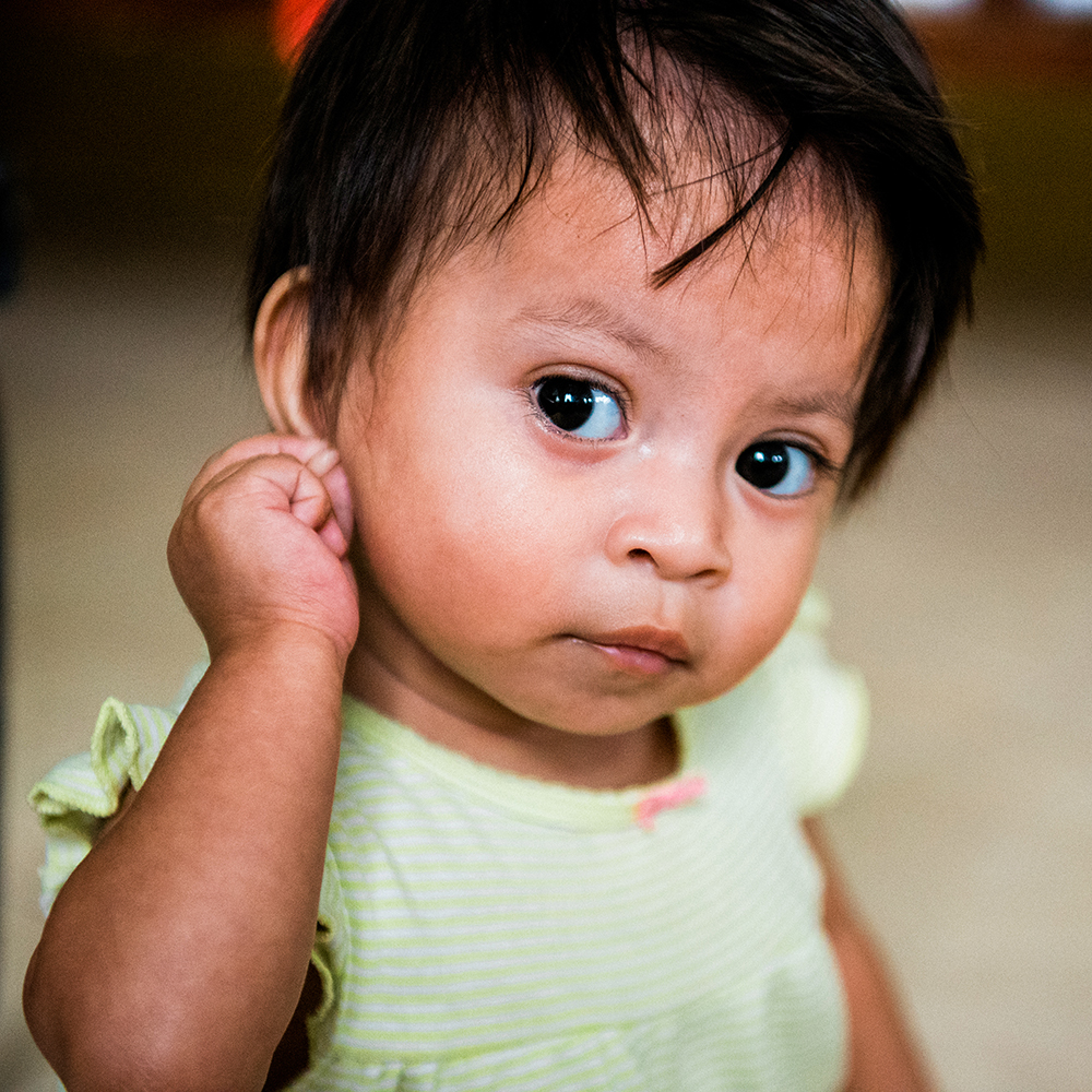 Baby rescued from remote village in Guatemala